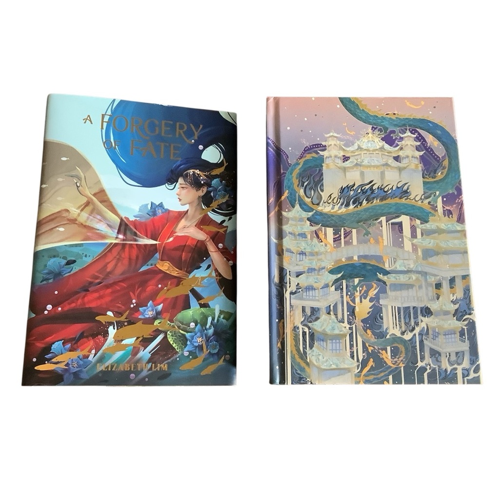 Signed Owlcrate Edition A Forgery Of Fate by Elizabeth Lim New